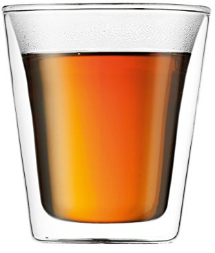 Bodum Canteen Double Walled Glasses, Set of 2 - 6 Oz
