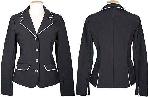 Harry's Horse dam turnierjacka softshell St.tropez-Xxl, svart