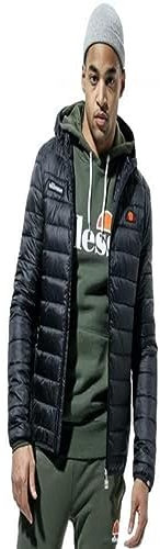ellesse Herren Padded Jacket Lombardy, Anthracite, L EU