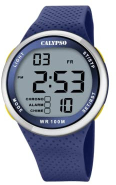 Calypso Herren Analog Quarz Uhr mit Kunststoff Armband K5785/3