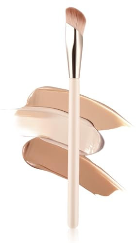 Molain Pinceau Correcteur Biseauté Sous Les Yeux Pinceau De Maquillage Biseauté De Précision Pour Le Visage Pinceau Correcteur Liquide Pour Les Yeux Petit Pinceau À Fond De Teint Outil Costique