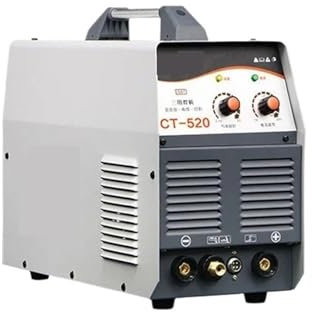KOROBIE Cortadora de Plasma, Máquina de Soldadura cortadora de Plasma por Arco CT520 TIG/MMA Soldador 3 en 1 + Accesorios Cortador de Plasma Soldador inversor DC para Cortar Materiales metálicos