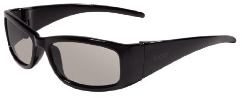 EX3D EX3D1010 polarizadas 3D Gafas para niños - Negro