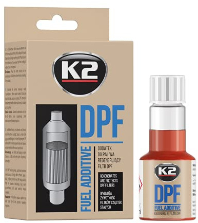 K2 Dieselzusatz Additiv für Dieselpartikelfilter, Einspritzdüsenreiniger, Reiniger RuàŸpartikelfilter, 50ml