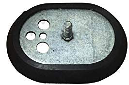 FLANGIA con GUARNIZIONE PER RESISTENZA SCALDABAGNO LT. 50/80 MOD UNIVERSALE