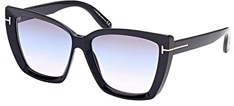 Tom Ford Sonnenbrillen SCARLET-02 FT 0920 Shiny Black/Grey Shaded 57/15/140 Damen