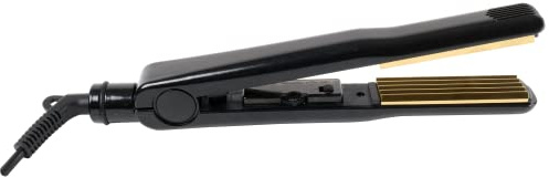 Aria Beauty Titanium Texturing Crimper - Hair Crimper Iron for 90's Inspired Volume and Shine - Crimping Tool with Adjustable Heat up to 450 F - 1 pc