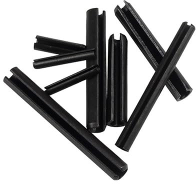SEIDER TULDYS 10/50PCS Tassello di Tensione della Molla M3 M4 M5 Sellock Perni di Rullo Intaglio Perni di Tensione della Molla(50PCS,M3 x 30)