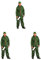 REIS KOM Maleranzug | Ganzkörperanzug | Overall | Schutzanzug | Lackieranzug | Grün | XXXL Größe (Packung mit 2)