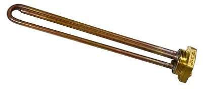 SPEEM | Resistenza Termica Con Guaina in Rame, Filettatura 1 1/4, 2000W 220V | Per Riscaldatore, Accumulatore e Caldaia Ad Acqua | Per Thermos