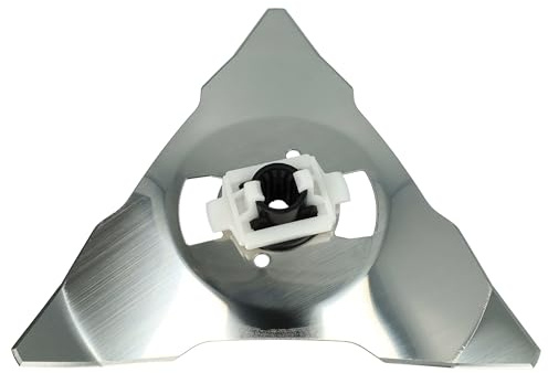 vhbw Ersättningskniv kompatibel med Robomow TC150, RC304u, RC304, RC306, RC308, RC308u gräsklippare – ersättningsblad silver, rostfritt stål