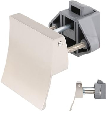 Pestillo de botón | Cerradura de armario sin llave | Cierre antioxidante para muebles marinos, cerradura de puerta de armario