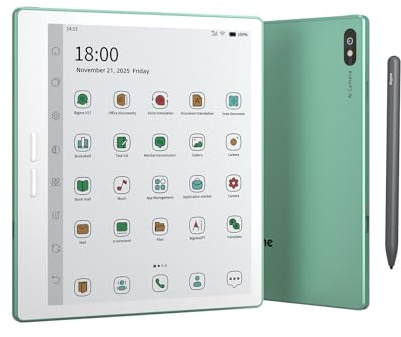 Bigme B7 Pro Color e-Reader, E-Ink ePaper Tablet 7 Inch eBook Readers Android eReader Device with 4G Connectivity, 8GB+256GB, Smart Stylus, Note-Taking, Fast Refresh Rate, OCR Text Recognition, Green