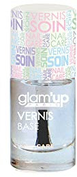 Glam'Up Paris - Vernis Soins des Ongles - Longue Tenue - Application Facile - Texture Gélifiée - Séchage Rapide - Tous Type d'Ongles - N°306 - Base