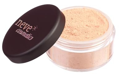 Neve Cosmetics fondotinta minerale in polvere High Coverage coprente, adatto a pelli da normali a grasse | Light Warm