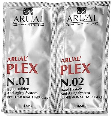 ARUAL Plex Sobres 2ml + 6ml Cuidado Capilar, Plata