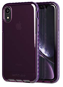 tech21 T21-6847 Evo Rox Protective Phone Case for Apple iPhone XR - Deep Purple