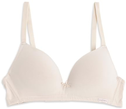 Cotonella, Reggiseno Imbottito Senza Ferretto - Art. ADD23 (IT, Taglia della Coppa & Taglia della Fascia, L, B, 4, Cipria)