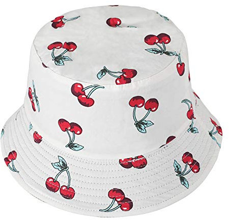 ZLYC Herren Eimer Schlapphut, kirschweiß, One Size