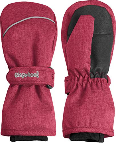 Playshoes Fäustling Kinder, Beere ,3 (ca. 4-6 Jahre)