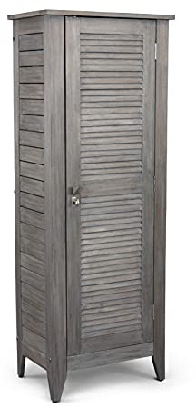 homestyles Maho Gray Storage Cabinet