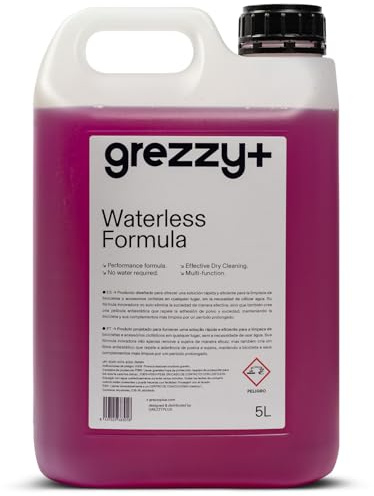 grezzy+ | Waterless Formula 5L | Limpieza sin agua Bicicleta Mtb, E-bike, Carretera, Gravel... | Limpiador Bicicleta en Seco | Limpiador Antipolvo y Antisuciedad | Apto para Todo Tipo de Superficies