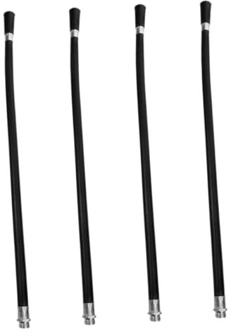 CANIGHT Manguera De Repuesto Para Extintor De Incendios Paquete De 4 Tubo De Descarga De Extintor Seco Tubo De Goma Flexible Ajuste Universal