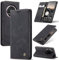 Cracedily Funda para Honor Magic 7 Lite Case, Carcasa Protectora Antigolpes Case, Soporte Plegable, Ranura para Tarjeta, Cover Cuero PU Carcasa Magic 7 Lite, Negro