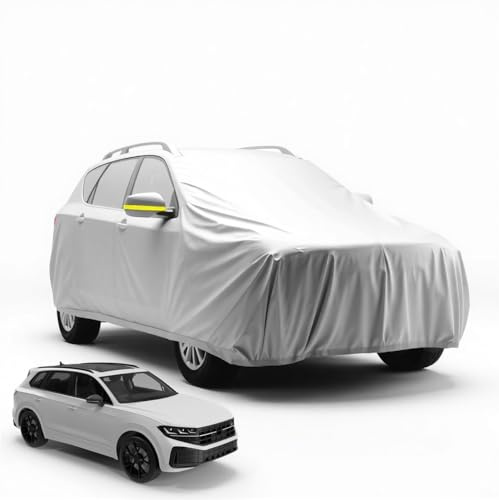 Housse de protection étanche pour SUV pour la protection et la couverture de voiture, véhicule : bâche de voiture en taille unique (1 x SUV (490 x 190 x 180 cm)
