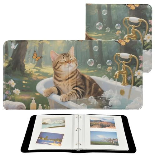 Albums photo autocollants pour livres photos 15,2 x 20,3 cm