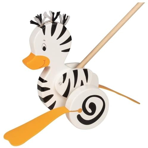 Goki Canard zèbre, Animal à Pousser