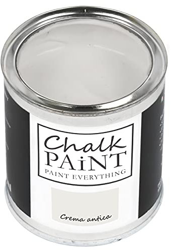 Chalk Paint Everything® Crema Antica (Antique Cream) – 750 ml Water-Based Chalk Paint for Shabby Chic Furniture, Décor, and Upcycling Projects – Non-Toxic, Easy to Apply