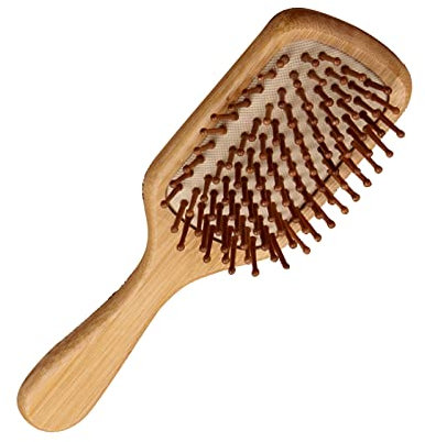 Paddle Brush, Hair Brush, Cushion Hair Brush, Portable Ergonomic Massage Bamboo Paddle Hair Brush Travel Hair Brush Bamboo Hair Brush for Travel, Hair Salon