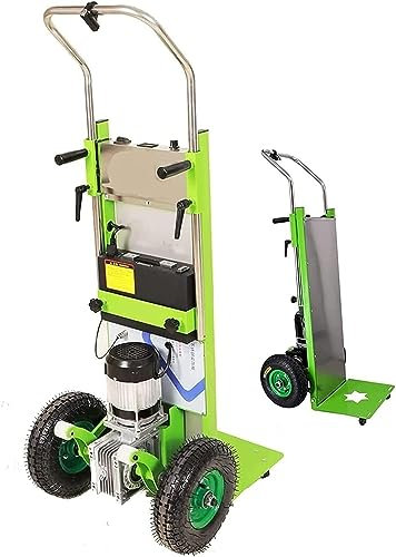 Stair Climbing Trolley,Hand Truck Stair Climber Electric, 280kg Capacity Portable Electric Stair Climber, Detachable Battery Brushless Motor, S-shaped Support Arm Up And Down Stair