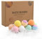 Azonelife 12 Piezas Bombas de Baño, Bombas de Baño de Burbujas Naturales y Orgánicas con Aceites Esenciales Bolas de Baño Relajantes Spa Baño de Burbujas para Mujer Niños