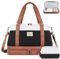 Travel Duffel Bag Brown & Black