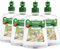 Air Wick Aerosol-Free Automatic Air Freshener Spray Refill, Sandalwood & Snowflakes, Pack 4 x 228ml, 24x7 Active Fresh Odour Neutraliser, Lasts Up to 280 Days, Air freshener For Home