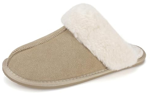 Mishansha Zapatillas de Casa Mujer | Antideslizante, Cálidas, Pantuflas invierno