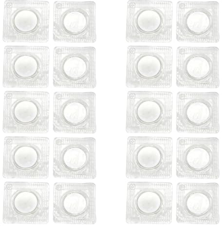 10 Pares de Botones Magnéticos Ocultos para Coser, Cierres para Bolsos de 15mm con Cubierta de PVC, Imanes Invisibles para Ropa, Carteras, Chaquetas y Manualidades DIY, Impermeables