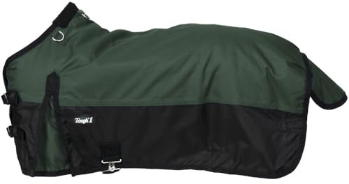Tough 1 Polar 600D Waterproof Poly Foal Blanket, Hunter Green, Large