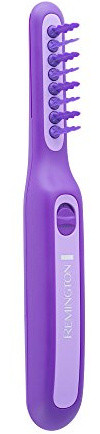 Remington Tame the Mane Thick and Curly Hair Detangling Brush for Kids and Adults, Wet or Dry Detangling, Brush Cover Included, Cordless; Battery Operated, Purple. (Batteries Included)