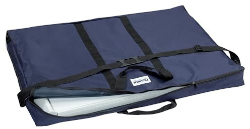 Franken FCT Tragetasche für Flipcharts mit Stativ, 110 x 73 x 12 cm, marineblau