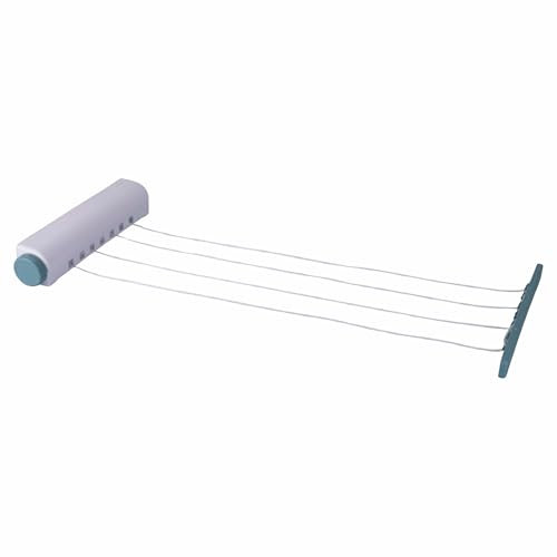 Stendibiancheria retrattile automatico, 4 fili, allungabile fino a 14 metri, Sìordine