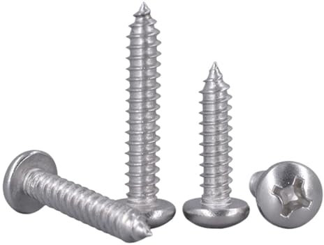 Kreuzschlitzschraube, M5 5 mm 304 Edelstahl Kreuz Senkkopf selbstschneidende Schrauben DIN7981(M5 X 65mm 20pcs)