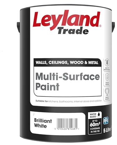 Leyland Trade - Smart Multisurface - Brilliant White - 5L