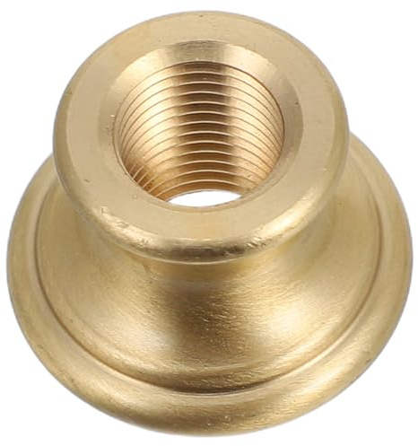DIYEAH Table Lamp Kit Electric Lamp Fittings Solid Brass Connector Threaded Brass Coupling