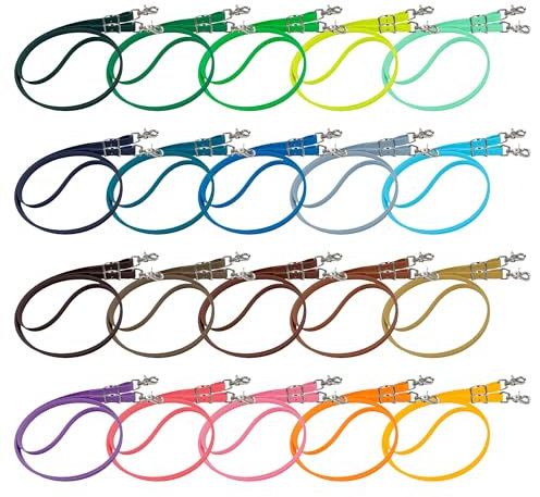 bio-leine Geschlossene Zügel für Pferd Pony - 2,50 bis 3m lang I 12-19mm breit I Pferdezügel aus BioThane I schmutz- und wasserabweisend I Gummizügel in 20 Farben