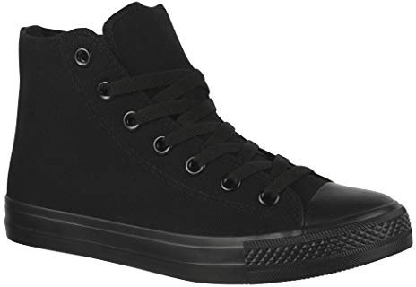 Elara Unisex Sneaker Totalschwarz-40