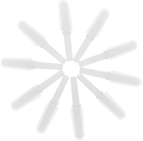 TOBBOMEY 10stücke Imkereiwerkzeug Royal Jelly Squeegee Pen Ersatzköpfe Wabenreinigungsstift Bienenzuchtschaber Für Honigernte Und Bienenstockpflege