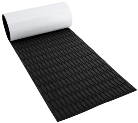 Skimbräda Traction Pads Halkfri Vattentät Självhäftande Däcksmatta | 60 x 19 centimeter Skimboard Greppdyna För Tonfisk Offshore Inshore Kustnära Havet Wakeboard Vattenskidor Fiske Abborre
